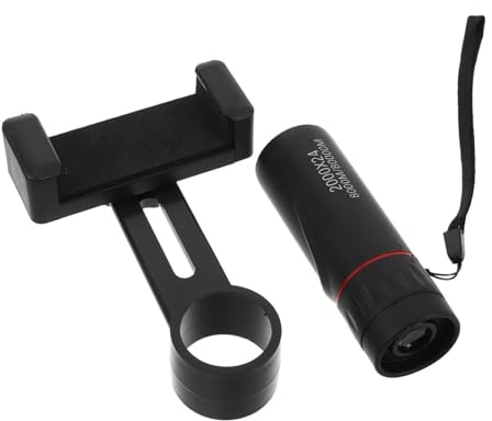 OSALADI Telescopio de Pared ultraclaro telescopio de Viaje Black