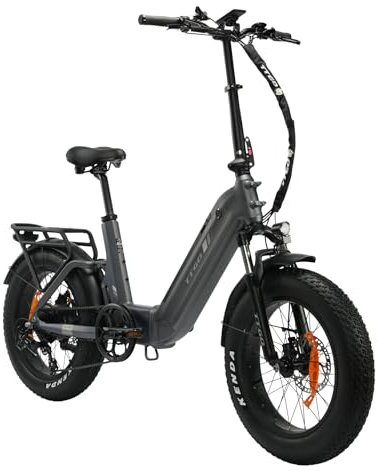 ttgo F6 PRO E-Bike Klapprad Fatbike 20 Zoll Vollgefedert | StVZO Pedelec mit 864Wh Akku (120-140 km) & 70Nm Motor | Falt-E-Bike mit 4.0 Reifen