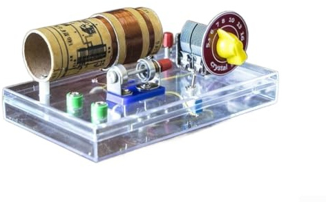für Crystal Radio 140 Coil Air Variable Kondensator Retro f