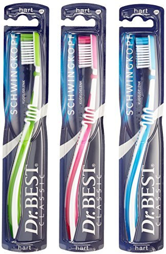 Dr. Best Zahnbürste Schwung hart, 6er Pack (6 x 1 Stück)