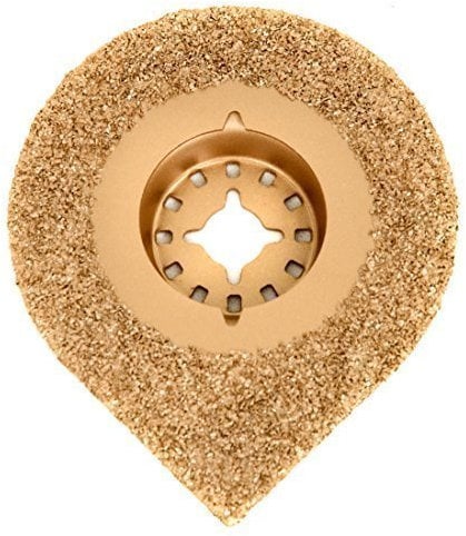 1x Saxton Carbide Teardrop Blade Compatible with Fein Multimater Bosch Makita Multitool