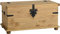 Seconique Corona Single Storage Chest in Distressed Waxed Pine