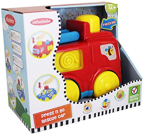 Infunbebe Press N Go Fire Engine