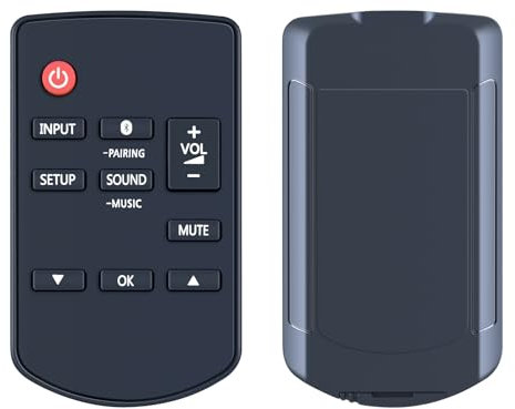 GOUYESHO N2QAYC000098 Sub N2QAYC000109 Remote Control, Suitable for Panasonic Home Theater Audio System SB-HWA580 SC-HTB485 SU-HTB485 SB-HWA480 SC-HTE80 SC-HT580 SU-HTB580