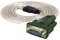 LFHUKEJI USB 2.0 Male to Serial (9-Pin) Male DB-9 RS-232 Adapter Cable 1.5M(FTDI Chipset)
