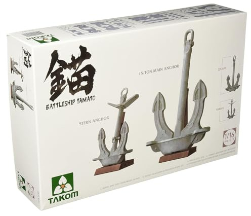 Takom Modell Battleship Yamato Anchors, TKO1013
