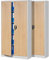 Jan Nowak 2er Set Aktenschrank C001 Metallschrank Stahlschrank Werkzeugschrank Büroschrank Lagerschrank Universalschrank Pulverbeschichtung Flügeltüren 185 cm x 90 cm x 40 cm (weiß/holzoptik)