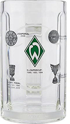 SV Werder Bremen Bierkrug / Bierseidel / Glas Erfolge, 22-30075
