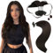 Moresoo Bondings Extensions Echthaar Braun 1g Remy Haarextension Echthaar Nail Tip Menschliches Haar 1g Hot Fusion Keratin U Tip Extensions Dunkelstes Braun #2 50g 60 cm