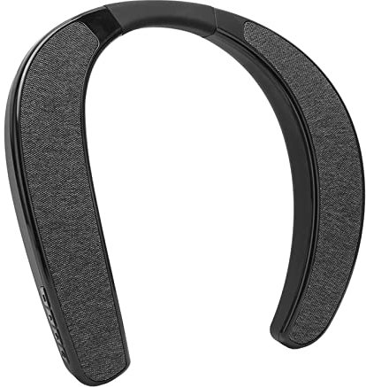 Annadue Bluetooth Wireless Neckband Speaker, Portable Lightweight Handsfree Wearable HIFI Speaker, Built in 600mAh Lithium Battery Long Time Standby Neck Hang Speaker for Home Outdoor Sports Travel