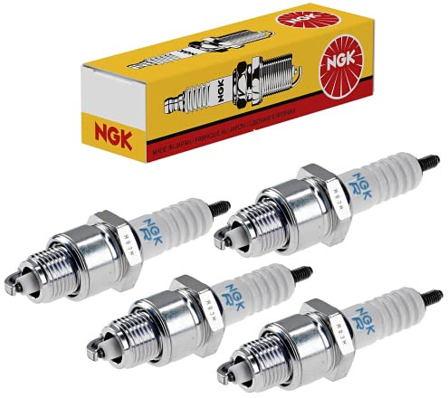Set 4 candele di accensione per moto ngk br9es