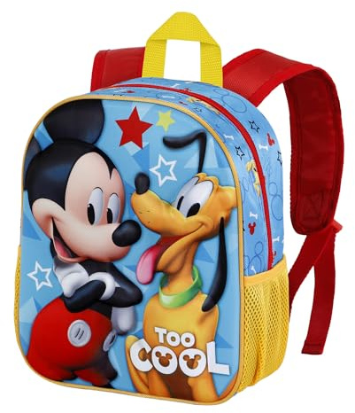 Disney Unisex Kinder 07023 Kleiner 3D Rucksack Pal, Blau Pal, Einheitsgröße