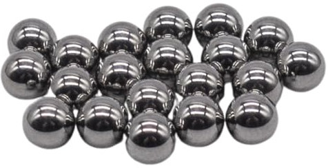 20x - 6,35 mm Fahrrad Präzisions Kugellager für Steuersatz, Nabe oder Tretlager / 1x20 Kugel (6.35 mm)
