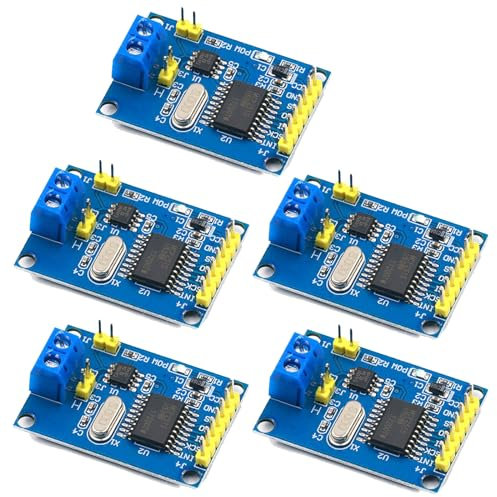 GERUI 5 Stücke CAN-Bus Shield MCP2515 Bus Module SPI Protokoll für Arduino SCM 51 MCU ARM Controller mit TJA1050 DC 5 V Power Supply Converter Development Board
