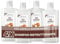 Omia Fisio Eco Bio Shampoo mit Macadamia-Öl für beschädigtes Haar, repariert und regeneriert, Shampoo für häufiges Waschen, ohne Silikone und SLES, 4 Flaschen à 200 ml