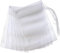 100 Pcs Cotton Muslin Drawstring Bags - Tea, Coffee & Infuser Bags - 20 x 25 CM