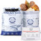 Optish Brotbeutel für selbstgemachtes Brot, wiederverwendbare Sauerteig-Brotbeutel für Frischhaltung, Brotbeutel für Sauerteig mit Futter & Reißverschluss, gefriergeeignet & BPA-frei, zum Verschenken,