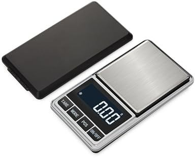 Lancoon Mini-Taschenwaage 500g x 0,01g Tragbar Elektronische Gewicht Schmuck Waage Digitale Präzisions-Grammwaage Automatische Taraabschaltung Hintergrundbeleuchtetes Display(Inklusive Batterie)