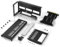 MEAKTSMI PCIE GPU Graphics Card Holder Vertical Mount Bracket 5V ARGB Enhanced Airflowand Save Space In PC Case