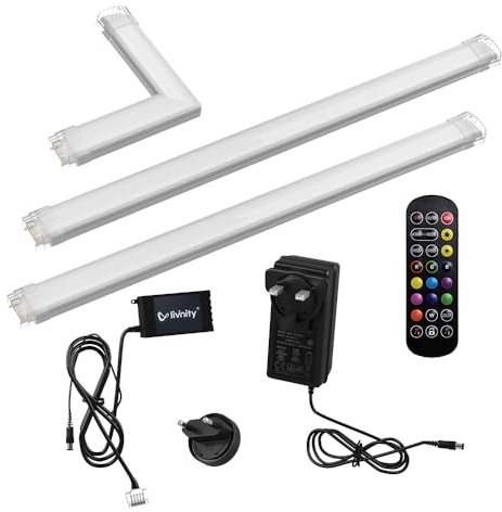 Vicco LED System, LED-Streifen, Weiß, 55 cm Starterpaket