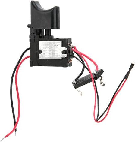 7.2 24-V-Akku-Bohrschrauber-Geschwindigkeitskontrollschalter mit kleinem Licht, einfache Installation für Handbohrmaschinen, zertifiziert und austauschbar