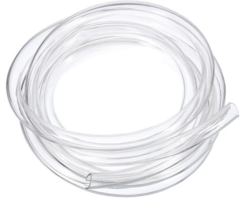 QUARKZMAN PVC Schlauch 14mm ID x 16mm OD (4 Meter) - Aquarium Schläuche - Gummischlauch Bierschlauch flexibel, lebensmitteltauglich & transparent für Trinkwasser, Haushalt und Industrie