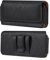 Étui Ceinture Cuir Homme Compatible avec Samsung Galaxy Z Fold 7/6/5/4/3 5G, Pochette Ceinture Cuir pour Smartphone avec Porte-Carte Sacoche Telephone Cuir Compatible avec Huawei Mate XS/X3/X2