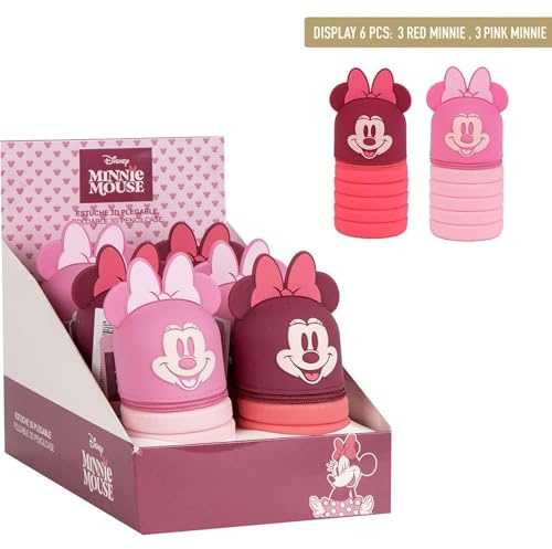 CERDÁ LIFE'S LITTLE MOMENTS Federmäppchen Minnie – Federmäppchen für die Schule mit einzigartigem Design, ideal für Kinder und Jugendliche, Minnie, Talla única, Lizenzprodukt