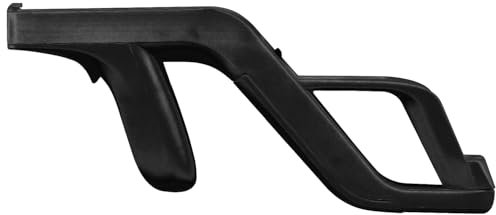 OSTENT Attachement pour pistolet à lumière pour Nintendo Wii/Wii U Télécommande Nunchuck Zapper Jeux de tir, Couleur Noir