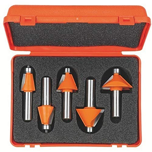 1/2 Shank Chamfer Cutter Set