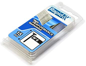 RAPID 300/15c Brads 15mm Pack Of 900