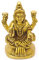 Exotic India Lakshmi – Göttin Glück und Wohlstand – Messing Statue