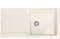 Franke Maris MRK 611-100 Lavabo sobre-encimera Rectangular Cerámico - Fregadero (Lavabo sobre-encimera, Rectangular, Cerámico, Beige, 1 senos, Rectangular)