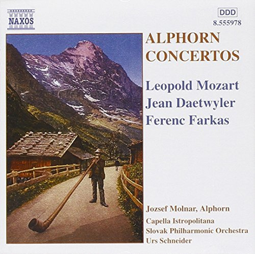Alphorn Concertos by Jozsef Molnar (2002-10-22)