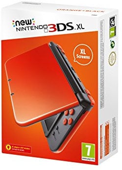 NEW Nintendo 3DS XL - Orange and Black