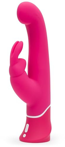 Lovehoney G Spot Rabbit Vibrator for Women | Realistic Vibrating Dildo Massager Tool | Silicone Rechargeable Clit Vibrator | 15 Powerful Vibration Modes | Waterproof Adult Sex Toys for Couples
