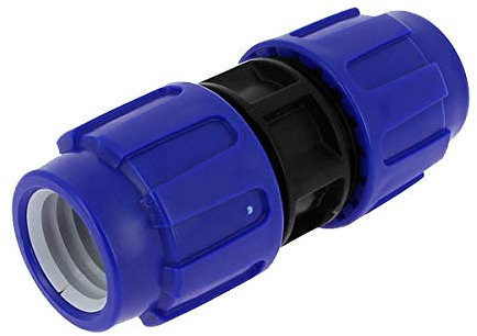 Jonction polypropylène égale compression 16bar PE Ø50