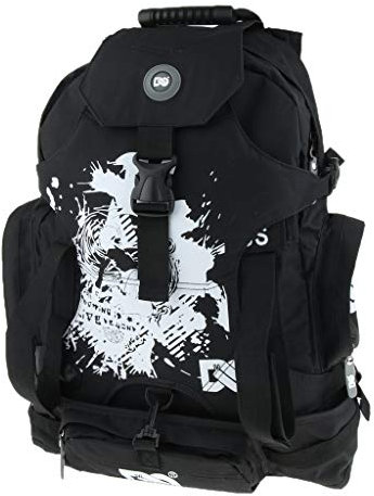 Toygogo Roller Inline Skates Rucksack - Schwarz b