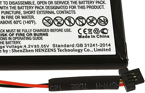 Akku für GPS Navigation Tomtom N14644, 3,7V, Li-Ion