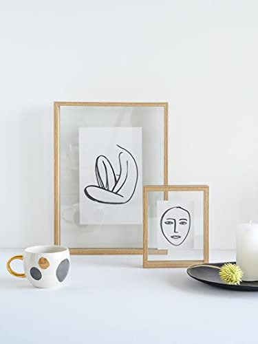 Urban Nature Culture Floating Frame Aesthetic M, Natural, 20 x 25 cm