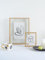 Urban Nature Culture Floating Frame Aesthetic M, Natural, 20 x 25 cm