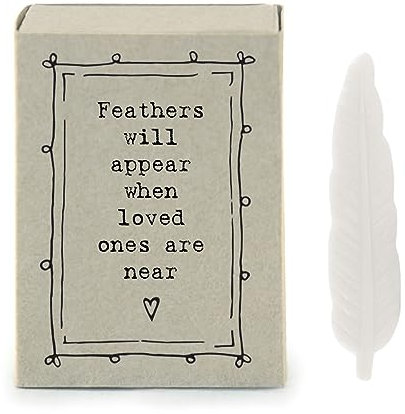 East of India Feather will appear when a loved ones are near