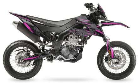 ARider Dekor (Aufkleber) für Aprilia SX 125 2018-2022 | Skull Edition (Pink)