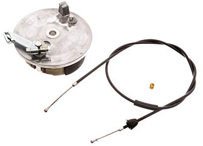 Bremsschild vorn, Umbausatz auf außenliegenden Bremshebel, EBC - für Simson KR51 Schwalbe, Star, Sperber, Habicht