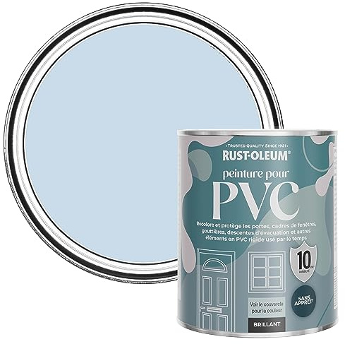 Rust-Oleum Blue uPVC Door and Window Paint In Gloss Finish - Blue Sky 750ml