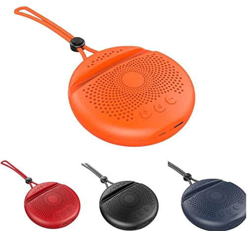 Portable Bluetooth Speaker Waterproof Stereo Wireless Bluetooth Stereo Loud High Bass Speaker USB TF AUX UK (Orange)