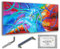 Monica Mirafiori I 100% HANDGEMALT I Gemälde Futureart 140x70cm | Gemälde Handgemalt | Acrylgemälde | Sehr Großes Acrylbild I Moderne Kunst I Kunstbilder