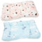 Ipetboom 2st Kleintier-bettmatte Schlafbettmatte Kaninchenbett Meerschweinchen-bettmatte Igelkäfigpolster Hamsterbettmatte Warmes Fleece-isomatte Warme Unterlage Herbst Und Winter Stoff
