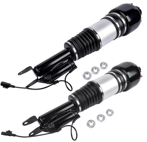 Bisenya Paar Luftfederbeine Stoßdämpfer Vorne Links Rechts Ersatz für E-Klasse W211 S211 CLS C219 ohne 4matic 2113206113 2113206013