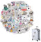 Niedliche Koala Aufkleber,50 PCS Cartoon Tier Aufkleber wasserdicht Vinyl Aufkleber Koala Bären Aufkleber Lehrer Belohnungsaufkleber ästhetische Aufkleber für DIY Laptop Gepäck Kühlschrank Skateboard